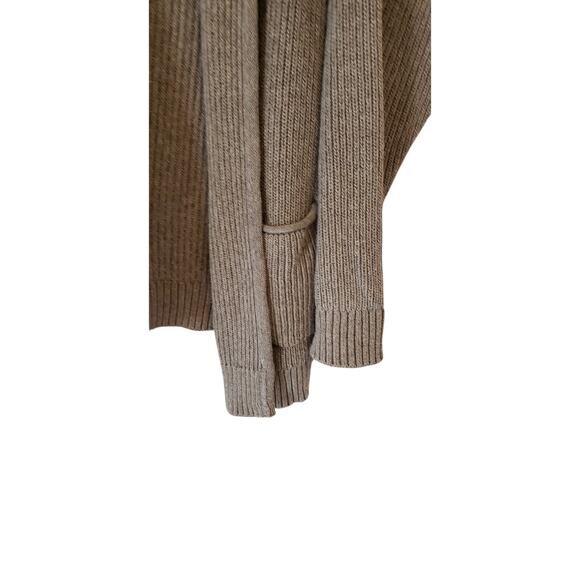 Universal thread. Womens 1x gray cardigan. Cotton. Ribbed hem and cuffs - Picture 3 of 5